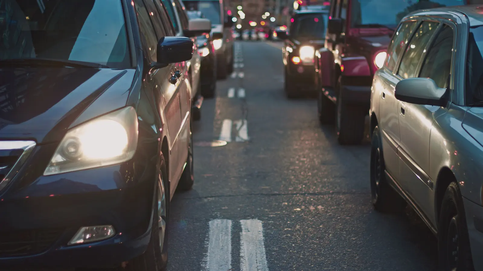 Autos im Stau