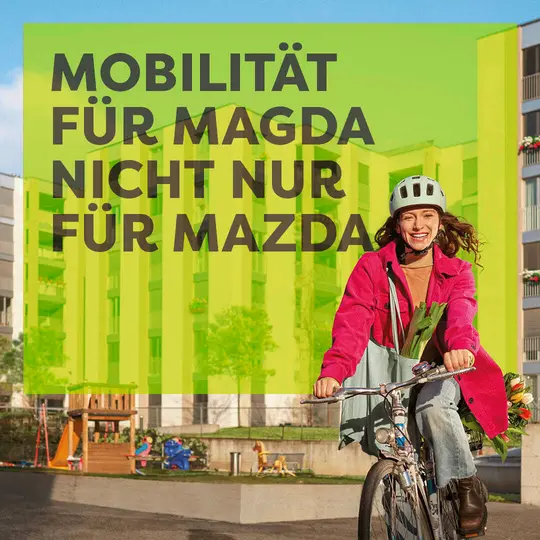 Mobilität für Magda nicht nur für Mazda