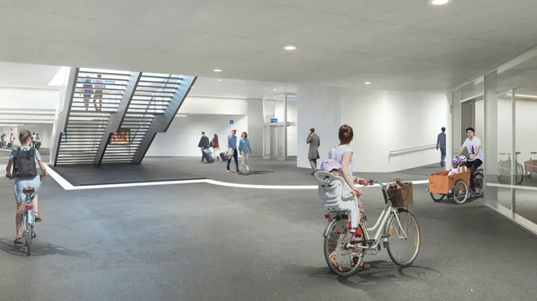 Bahnhof Sued Solothurn Projekt Stadt Durchgang