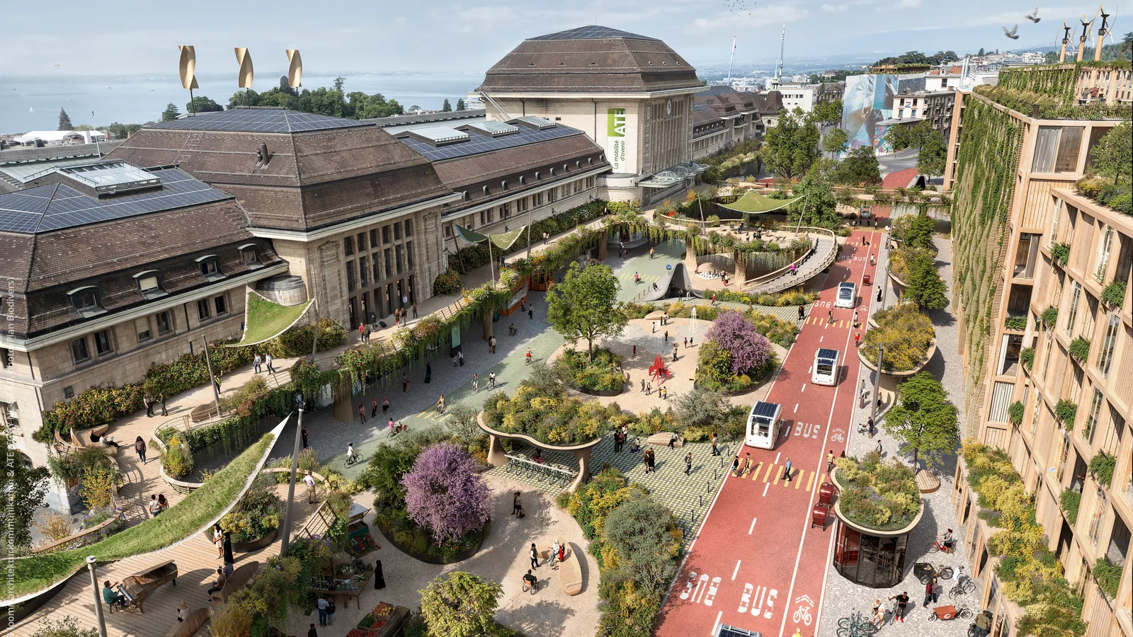 Lausanne Ville Futur 2045 leger