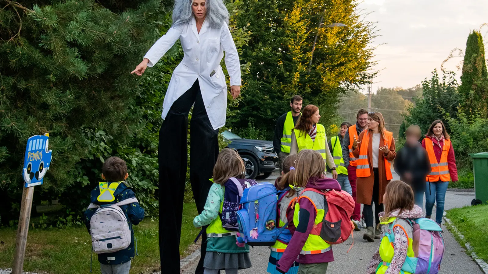 Internationaler Tag zu Fuss zur Schule Matran