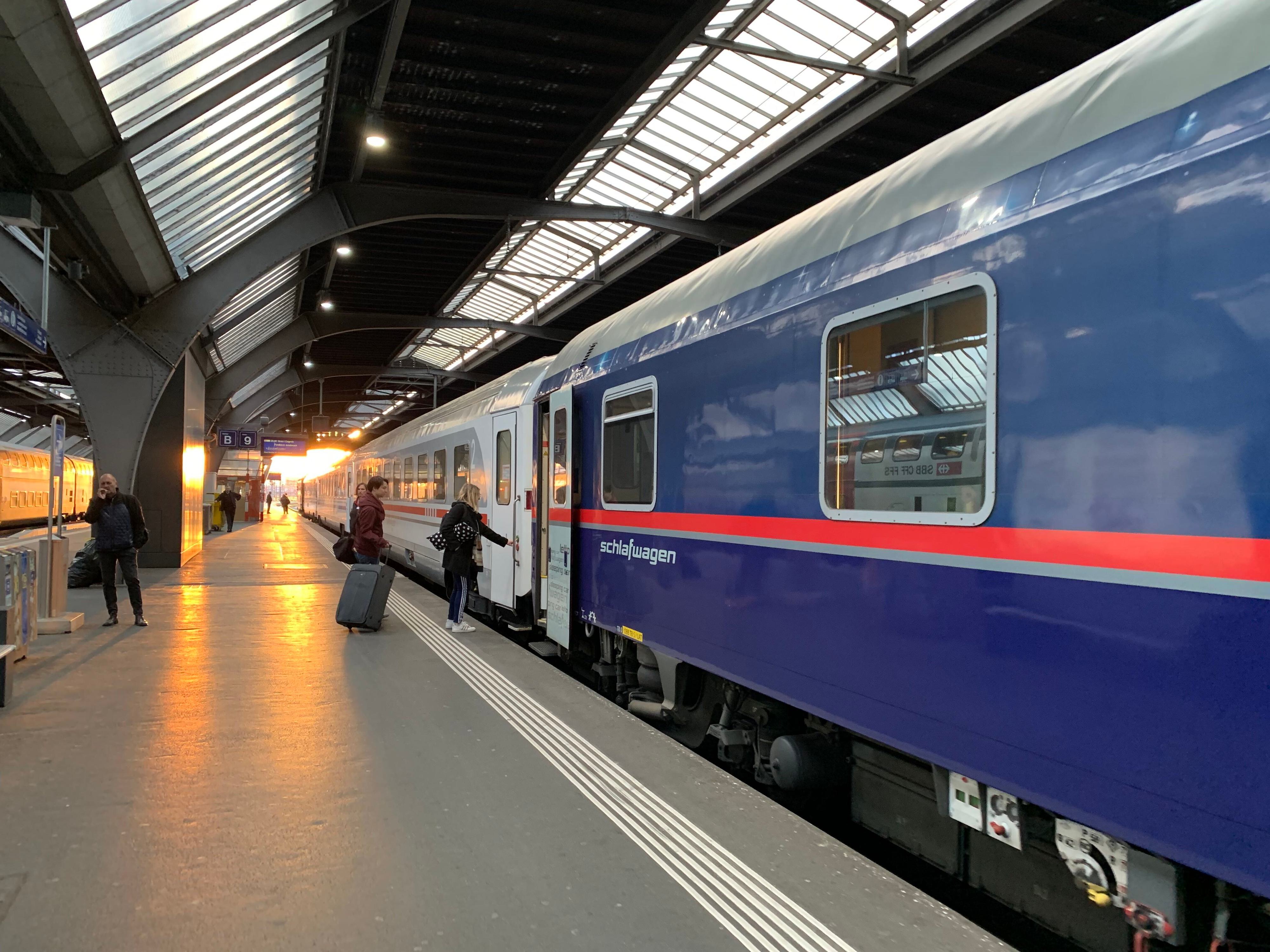 Europa in treno Treno notturno