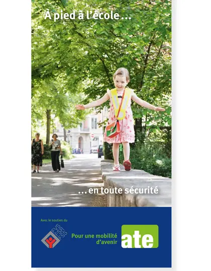A pied à l'école en toute sécurité