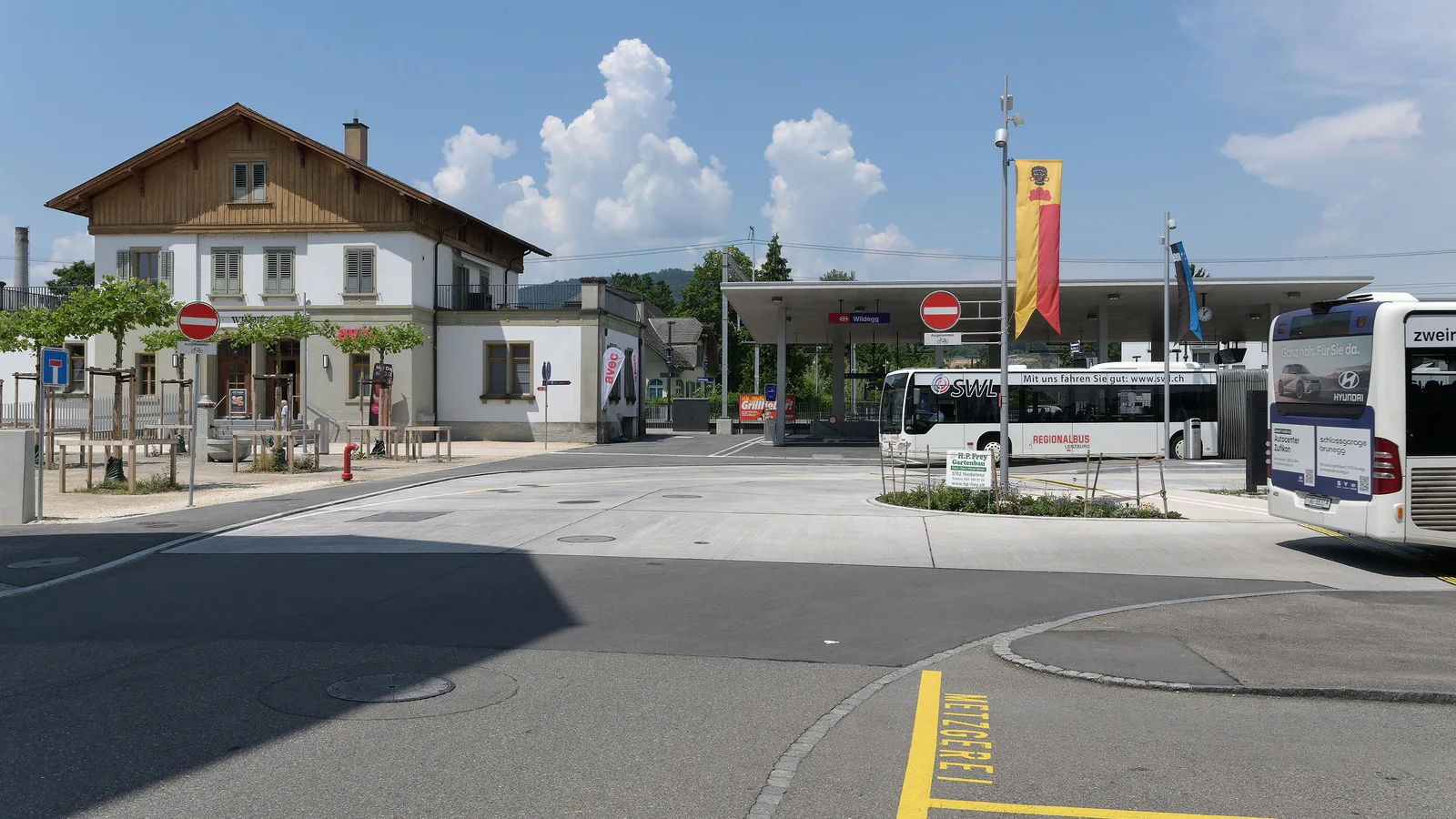 Flux Bahnhof Wildegg