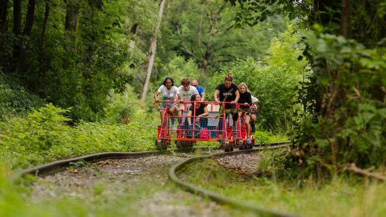 Schienenvelo Laupen