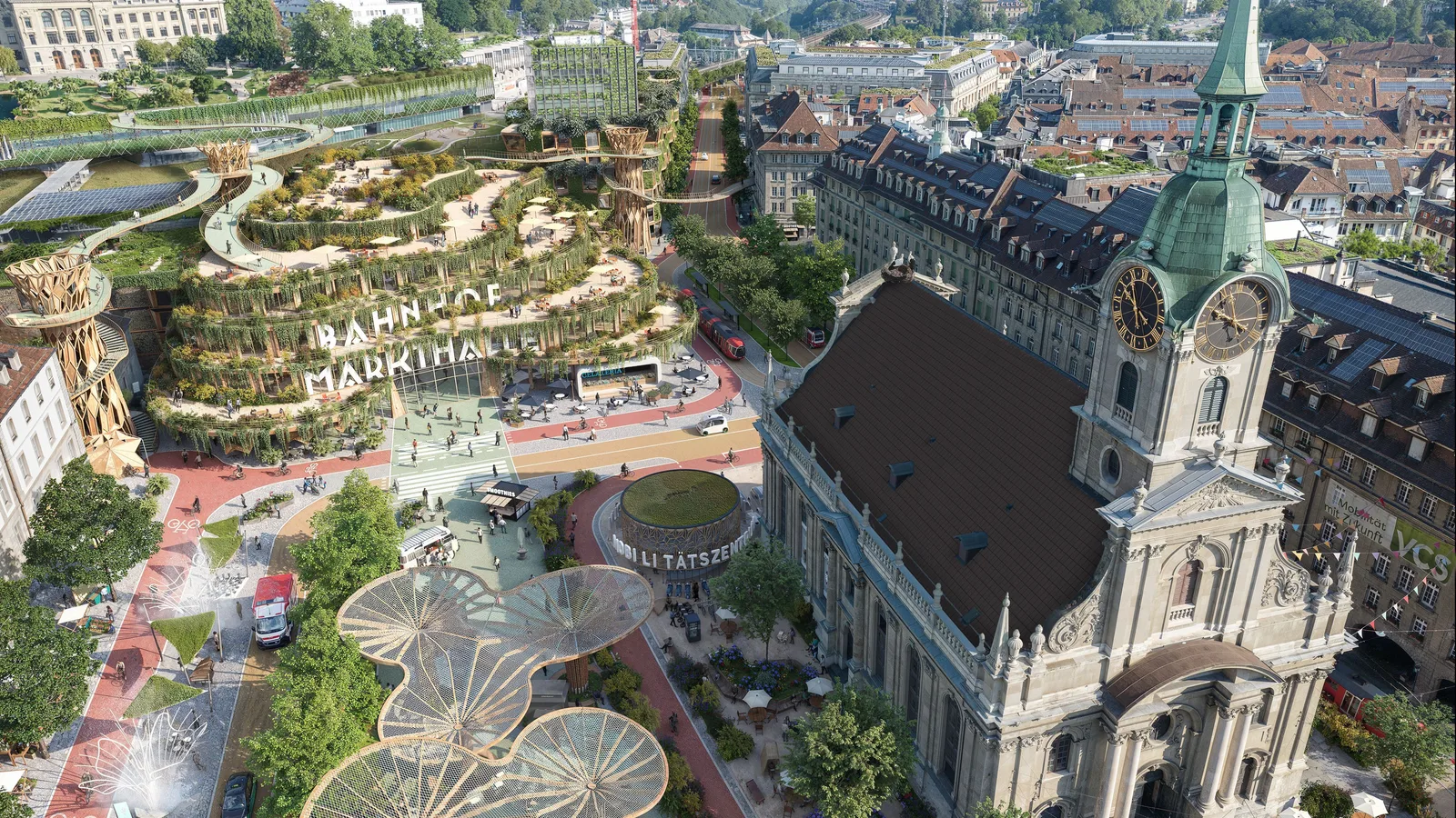 Berne Espaces de vie 2045 utopies réelles ATE